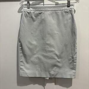 Cabi Skirt Womens 4 Light Aqua Pencil Career Work Office‎